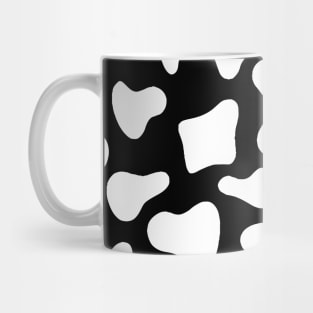 White Dairy Cow Print Pattern Mug